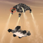 Curiosity Rover Landing On Mars