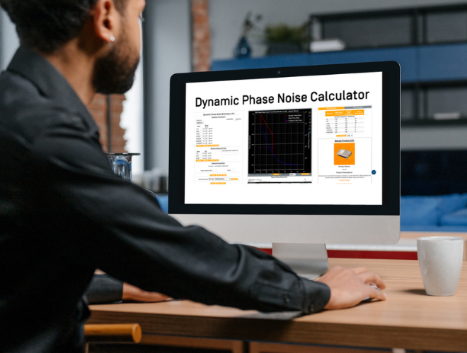 Quantic Wenzel Associates | Website Homepage Dynamic Phase Noise Calculator Resource Graphic