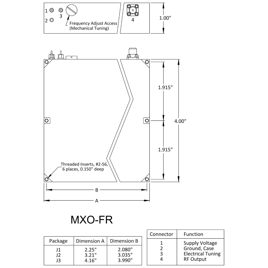 MXO-FR mechanical